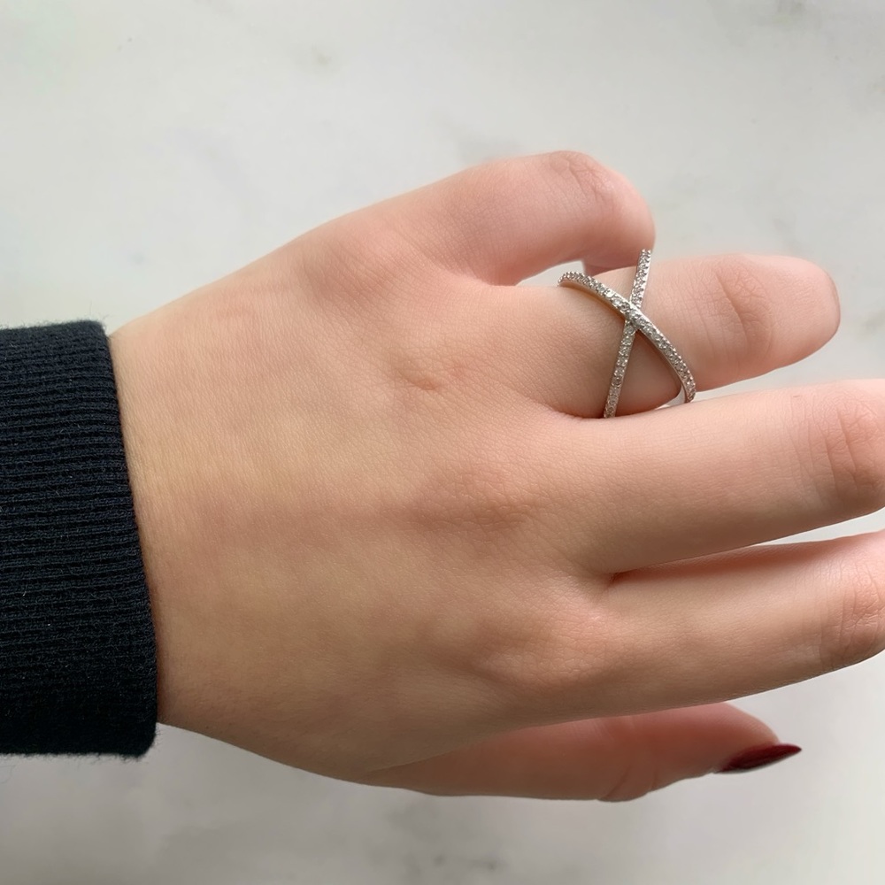 Cross cross x ring
